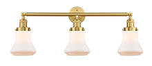 Innovations Lighting 205-SG-G191 - Bellmont - 3 Light - 30 inch - Satin Gold - Bath Vanity Light