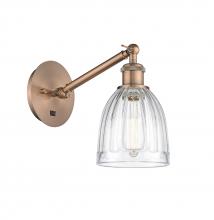 Innovations Lighting 317-1W-AC-G442 - Brookfield - 1 Light - 6 inch - Antique Copper - Sconce