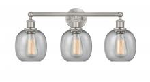 Innovations Lighting 616-3W-SN-G104 - Belfast - 3 Light - 24 inch - Brushed Satin Nickel - Bath Vanity Light