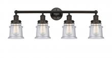 Innovations Lighting 616-4W-OB-G184S - Canton - 4 Light - 32 inch - Oil Rubbed Bronze - Bath Vanity Light