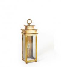 Northeast Lantern 10611-AB-LT1-CSG - Ellis Small Wall Antique Brass 1 Candelabra Socket Clear Seedy Glass